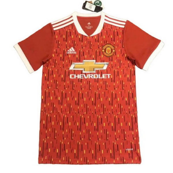 Camiseta Manchester United 1ª 2020/21 Rojo